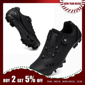 Sneaker da ciclismo MTB Uomo Sport Stivali da bici da strada Scarpe da corsa piatte da velocità Trail Mountain Bicycle Calzature Spd Pedal Scarpe da ciclismo 231220