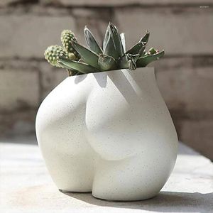 VASES 2ユニークな装飾用のユニークな装飾品ギフトギフト軽量で耐久性のある装飾フラワーポット芸術