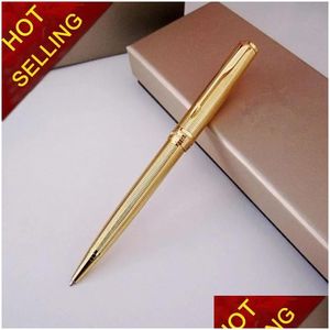 Ballpoint Pens Wholesale Parker Pens All Metal Ballpoint Pen Office Good Quality School Suppliers Stationery Refill 0.7 Mm Promotion D Dhunl