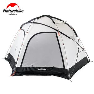 Unterstände Naturehike Ausverkaufspreis Cloud Cave Super 46-Personen-Zelt mit Überdachung, Outdoor-Camping, Gruppencampingausrüstung, Sechskantzelt