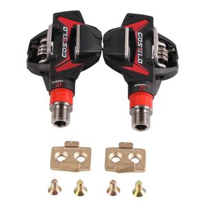 Calzature Costlo XC 12 MTB Mountain Bike Pedals Carbon Ti Tianium Bike Pedals con bitte solo 264G212A