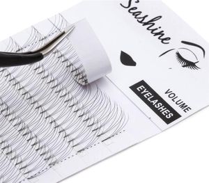 HELA 1 TRAY Seling 3D Kort stamvolymfans Naturliga långa fabrikshandgjorda fans Eyelash -förlängning för 252D7260316