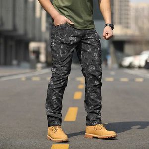 Herrenhosen Cargo Hosen Männer 2021 Klassische atmungsaktive wasserdichte Taktikhose Homme Camouflage Jogger Pant T231221 klassische Outdoor.