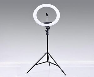 Pustka Pustki LED LED LED 10 cali 26 cm Aparat Lampa Pierścień Pierścień Noc Flash z 160 cm stojak na makijaż wideo na żywo2287266