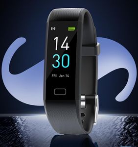 MATHE MENS S5 Smartband Watch Women Bluetooth Relógio Coração Freqüência Coração Pressão Monitorando Tracker de Fitness Pulseira Smart Bracelet1786844