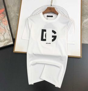 2024 Summer Men's and Women's Designer T-shirt Loose Large T-shirt Fashion Top Men's Casual Chest Letter Shirt Luxury Street Short Sleeve Clothing