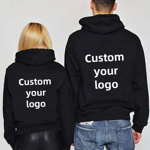 DIY Custom Ihr Kapuzen -Sweatshirt für Männer Frauen losen Pullover Frühling Herbst Hoodie Classic Tops Männliche Kleidung 231220