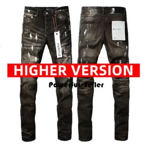 Designers jeans roxos calças jeans jeans jeans jean homens calças pretas qualidade de alta qualidade robin streetwear calça 3675