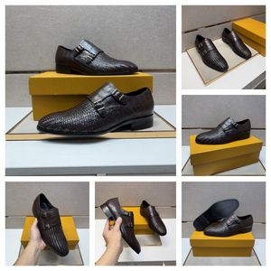 3colour Men's Fashion Slip-on Leather Shoes Designer Men Casual Business Shoes Mens British Classic Retro Oxfords Wedding Party Flats Size 38-45