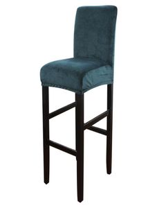 Stuhlbezug aus Spandex-Polyester, solide Sitzbezüge für Barhocker, Stühle, Schonbezug für Zuhause, Bankett, Esszimmer, Dekoration 3247808