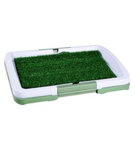 Camas para gatos Móveis 3 Camadas Cão Pet Potty Treinamento Pee Pad Tapete Bandeja para Filhotes de Cachorro Grama Simulação Folhas de Gramado Fornecimento interno 5230142