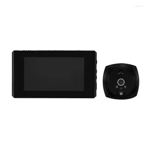 Campanelli da 4,5 pollici a schermo lcd campanamino digitale 2mp a 145 ° a 145 ° visione notturna Porta Porta Eye Electronic Peofole Viewer