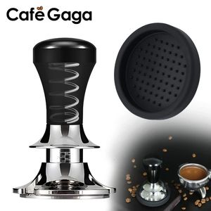 Coffee Tamper Constant Pressure Calibrated 51MM 53MM 58MM Spring Loaded 30lb Stainless Steel Barista Tools Espresso Accessories 231220