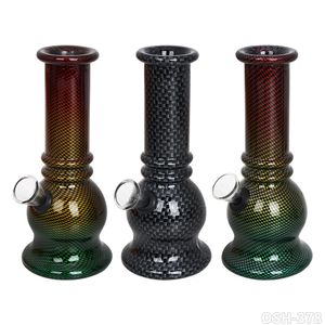 Thick Glass Bong Beaker Hookahs Tire Percolator Smoking Pipes Water Shisha Smoking Pipe Tobacco Smoking Accessory