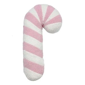 Candy Cane fylld klubba Candy Cane Söt 17 tums julplyschar Party Supplies Throw Toys 231220