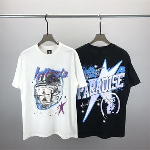 Дизайнерская футболка Повседневная футболка MMS с монограммным принтом и коротким рукавом на продажу, роскошная мужская одежда в стиле хип-хоп, азиатский размер 139