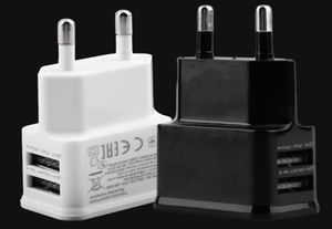 USEU PLUG 5V 2A двойной USB-порт с вилкой европейского стандарта, настенное зарядное устройство переменного тока для ПРИМЕЧАНИЕ 2, 3, мобильного телефона, планшета Whole9209654