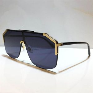 0291s Sonnenbrille für Frauen und Männer Unisex Halbrahmenbeschichtungsobjektiv 0291 Maske Populäre Kohlefaserbeine Sommerklassiker Random 260H