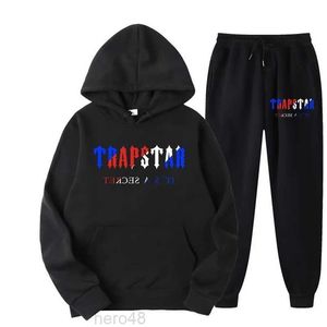 Trapstars Tracksuit Men's Tech Trapstar Track Suits Europe American Basketball Football Rugby Two-piece with Women's Hoodie Jacket 658A