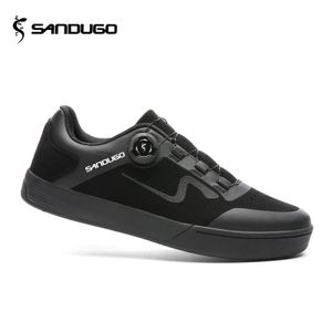 Mens Cycling Shoes Mtb Downhill Enduro Mountain Bike Shoes Compatible med alla 2 bultar Peadls 231220