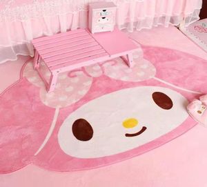Nowa urocza kreskówka My Melody dywan anime 100x160 cm dom miękki futra dywaniki dla dzieci dziewczęta sypialnia salon mata dorowa dekoracje 211692960