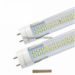 Led Tubes Stock In Us Add 4Ft T8 Light 22W 28W 1200Mm Fluorescent Lamp Replace Regar Tube Ac 110-240V Fcc Drop Delivery Lights Lighti Dhmvw