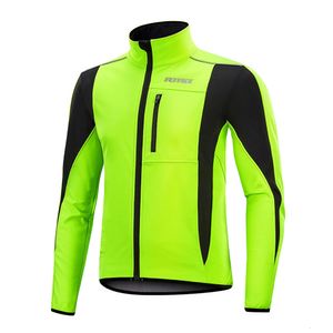 Cycling Jackets Winter Cycling Jacket Men Windproof Bicycle Jersey Mountain Road Bike Clothing Windproof Jersey Coat 231216