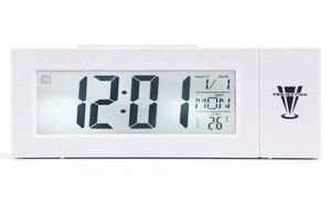 Other Accessories Clocks Decor Home Garden Drop Delivery 2021 1Set Digital Projector Alarm Fm Radio Clock Sn Timer Led Display Wid9556881
