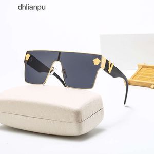 Óculos de sol para designer para mulher homem de óculos de sol polarizado Moda quadrada de óculos de sol vidro 7 colorido adumbral