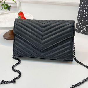 Portafogli di alta qualità portafoglio di lusso mini borse borse a catena borse da donna borsetto di borsetto designer di donne accessori per lettere hardware