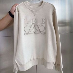 23SS Hoodie Kadın Tasarımcı Sweater Erkekler Kadınlar Sonbahar Moda Pamuk Nakış Desen Sweatshirt Sıradan Giyim İçten Dışarı Out Yok Tutulma Uzun kollu T-Shirt