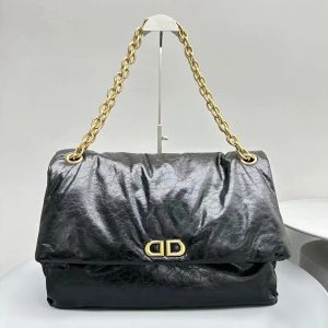 Tasarımcı Aynası Lüks Crossbody Çanta Çantalar Erkekler Gerçek Deri Omuz Çantaları Debriyaj Satchel Cüzdanlar Totes Zincir El Çantası