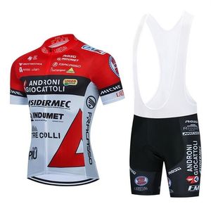 2022 Androni Cycling Team Jersey Bike Shorts 20d GelBibセットROPA CICLISMO MENS MTB SUMMER BICYCLING MAILLOT BOTTOM CLOSTION253T