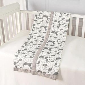 Blankets 120x150cm 4 Layer Gauze Bamboo Fiber Muslin Swaddle Baby Wrap Born Towel Children Sleeping Blanket