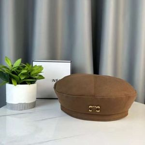 Designer Celina Hat Cap Autumn and Winter Corean Edition Piccolo berretto da brezza profumato Beret casuale Beret coreano Edizione coreana Fashion Triumphal Arch Bud Beret