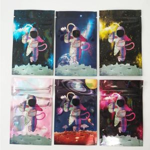 6 Types 35g Mylar Bag California SF space astronauts package zipper bags Dsxkt