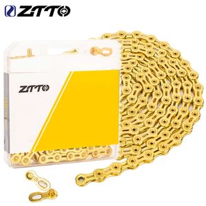 ZTTO MTB 11 Speed ​​Bicycle Chain 8 9 10 12S Mountain Road Bike Catene 10 Veste con collegamento Magic Connecter Magic 231221