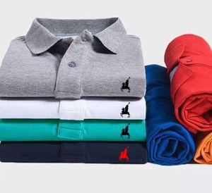 Sommer Männer Luxusmarke Business Revers Hemd Casual Kurzarm bestickt Polo Top Slim Fit T-Shirt S-6XL männliche T-Shirt Reiten hohe Qualität Designer45