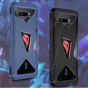 Mobiltelefonfodral täcker för Asus Rog 3 Rog3 Telefon3 Case Rog Phone 2 3 Strix ZS661KS ZS660KL CASE SILICONE TPU Frame Bumper Fundas SUCKSOFT SCAL