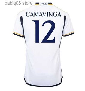 Tees Bellingham 23 24 Real Madrids Futbol Formaları Hayranları Sürüm 2023 2024 Kit Modric Camiseta Vini Jr Camavinga Tchouameni Madrides Futbol Gömlek Çocuk Setleri
