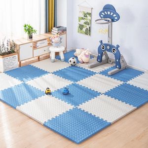 Tappetino puzzle per bambini piastrelle in schiuma per bambini gioca a tappeto per bambini per allenamento a casa imbottitura a pavimento 231221