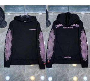 Designer Hoodie Crome Crome Abbigliamento femminile con cappuccio con cappuccio con cappuccio CH CROVE FLOW Flower Front Front Ziruppper Jackts Chromees Hearts Coats G6