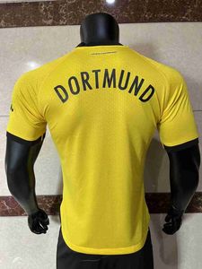 Toppar Tees Player Fans 2023 2024 Adeyemi Reus Soccer Jerseys Haller Moukoko Brandt Reyna Sabitzer Malen Fnmecha Hummels Dortmund Bensebaini Fotboll Män och barn Shi