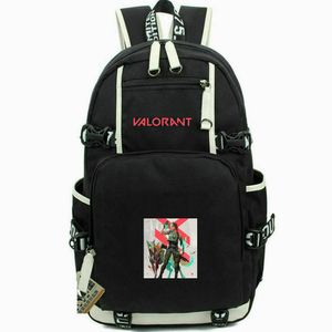 Skye Rucksack Valorant Daypack Animal Friend School Bag Game Packsack Rucksack Casual Schoolbag Computer Day Pack