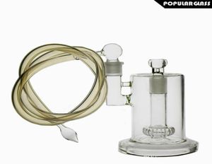 255 cm hög UFO Bong -vattenpipor med huvudskal perc bongs tjocka oljeriggar högkvalitativa vattenledningar gemensam storlek 188mm SAML GLASS PG50346552808