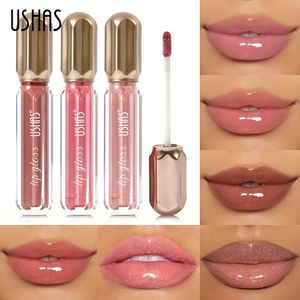 6 Color Mirror Pearl Lip Gloss Waterproof Long Lasting Moisturizing Lipstick Shine Glitter Women Makeup Cosmetic 231221