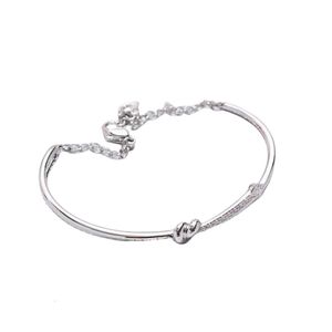 Swarovskis Bracelet Designer Jewelry Women Original Quality Charm Bracelets For Women New Romantic Knot Bracelet Jewelry