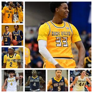 Customied Chris Payton Jr. Kent State Golden Flash Basketbol Forması Erkek Kadın Gençlik Tüm Dikiş Giovanni Santiago Magnus Entenmann Mike Bekelja Hayes