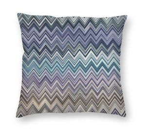 CUSHIONDECORATIVE KULD BOHEMISK KUSHION COVER Print Zigzag Multicolor Floor Case For Car Custom Pillow Case Home Decoration SOFA4966991