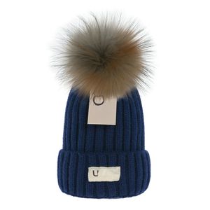 Mode beanie vinter stickade hatmens kvinnor mössa trendig varm hatt herr mode stretch ull casquette hattar för män kvinnor u-11